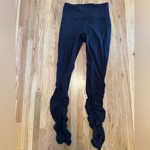 Lululemon Leggings with fun scrunchie details